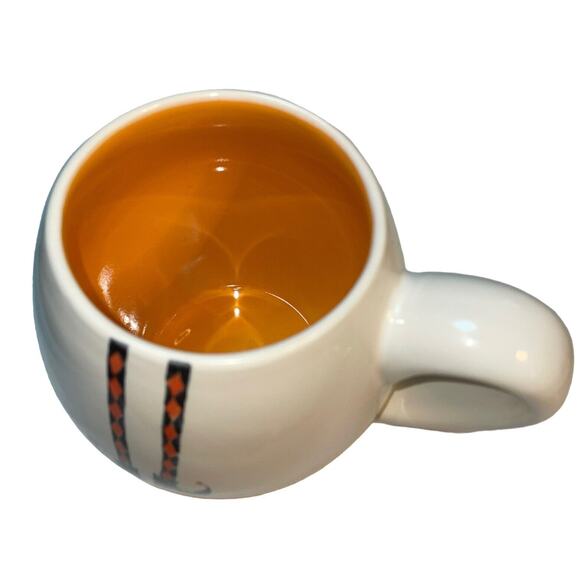 Rae Dunn Bewitching Mug Orange Inside Witch Boots Halloween Coffee Cup Ceramic - Picture 4 of 12